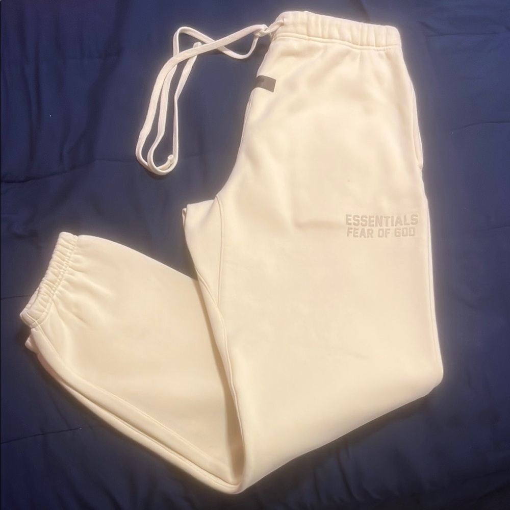 Cream Sweatpants